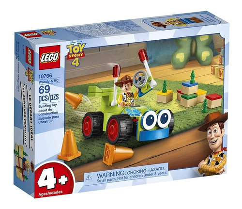 Lego  10766 Toy Story 4 Woody & Rc En Stock