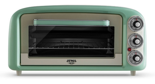 Horno de mesa eléctrico Atma Vintage HG2019VN 16L verde 220V