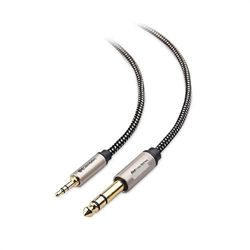 Cable De Audio Cable Matters 3.5mm A 1/4'' De 10 M -negro