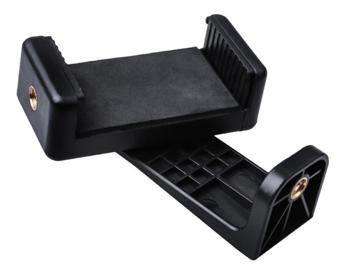 1 Porta Celular Smartphone Para Tripié 1/4 Con Giro 360