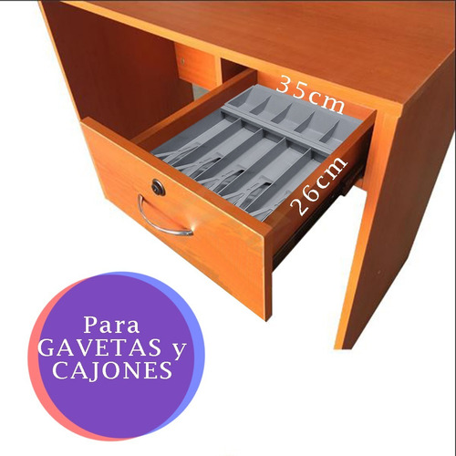 Cajon Lipari 5 Divisiones Moneda Billete Ideal Para Colocar Dentro Gavetas Y Registradoras