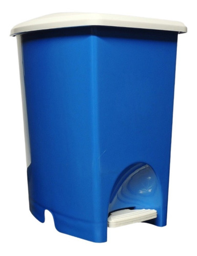 Imagen 5 de 6 de Cesto Tacho Basura Plastico Con Pedal X15 Litros Deses Plast