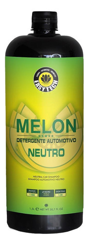 Shampoo Automotivo Neutro 1:400 Melon Easytech 1,5 Litro