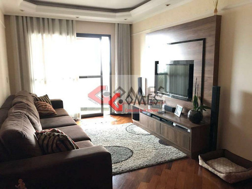 Apartamento Com 3 Dormitórios À Venda, 106 M² Por R$ 550.000,00 - Chácara Inglesa - São Bernardo Do Campo/sp - Ap2558