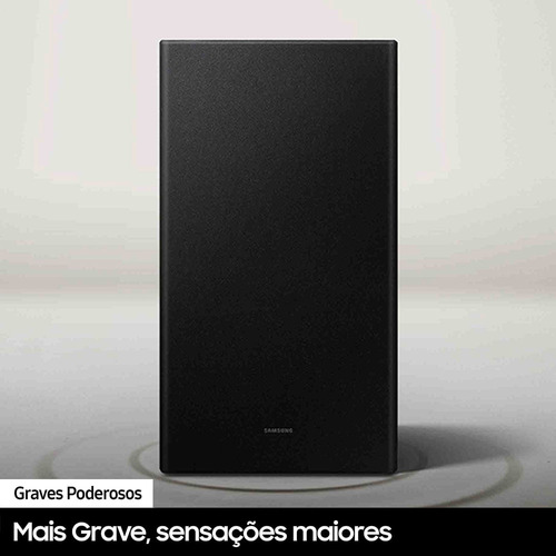 Soundbar Samsung Hw-b550 Bluetooth E Subwoofer Sem Fio Cor P Preto