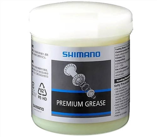 Grasa Shimano Premium Para Rodamientos De Bicicletas 500g