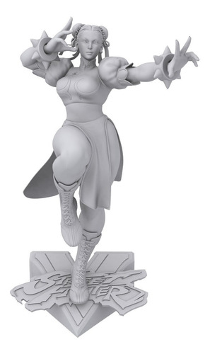 Street Fighter V Chun Li Archivo Stl Para Impresion 3d 