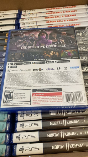 Mortal Kombat 11 Ultimate Ps5 Fisico Nuevo Sellado