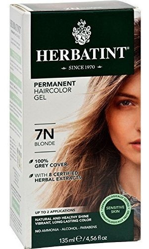 Herbatint Permanent Herbal Haircolour Gel 7n Blonde - 135 Ml