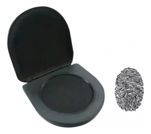Tampón Huellero Digital Tinta Negra 10 Ml Huella Firma