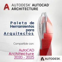 Comprar Paleta De Herramientas Para Arquitectos-autocad Architecture
