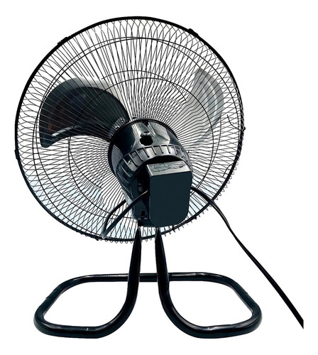 Ventilador 3 En 1 Pedestal Pared Y Piso 3 Aspas Bm-fs45u 203 Cm 60 Negro Azul Metal 3