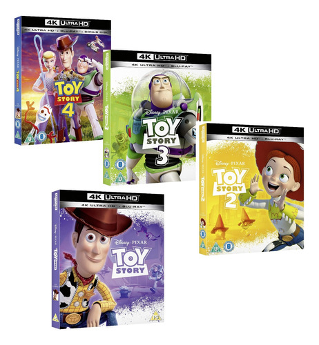 Toy Story Collection (1995-2019) 2160p 4k - 4xbd25 Latino