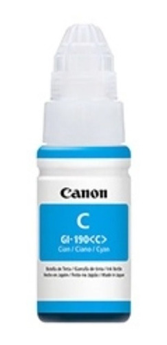 Tanque De Tinta Canon Gi-190 Cyan 70ml Para Pixma G1100