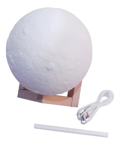 Lampara Humidificadora Luna 3d