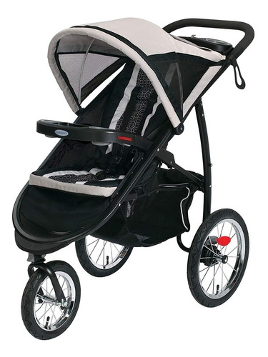 Coche Stroller Bebe 3 Ruedas Graco Plegable Fastaction