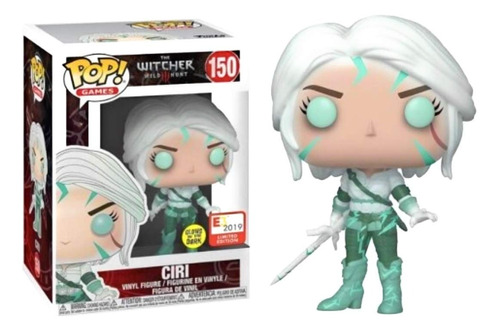 Funko Pop The Witcher Ciri Glow In The Dark Limited Edition