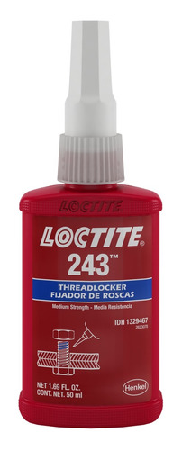 Loctite 243 Traba Pernos Toque Medio 50ml 2473703 Henkel