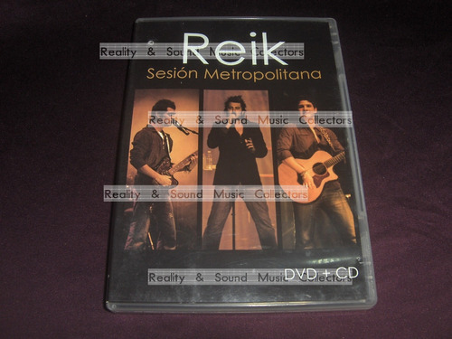 Reik Sesion Metropolitana Cd + Dvd Sony Mex 2006