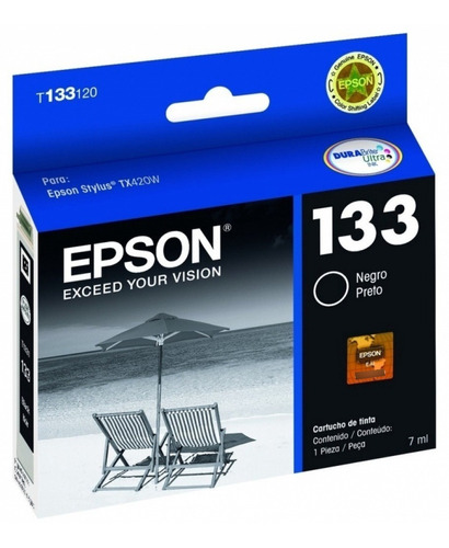 Cartucho Epson Tx235w 420w 430w 320 Negro Original Backup.uy