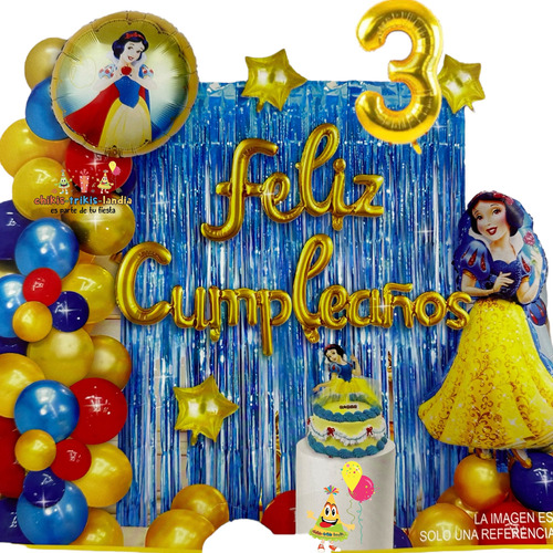 Kit De Decoración Fiesta Cumpleaños Globos Fiesta Infantil