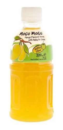 Imagen 1 de 1 de Delicioso Mogu Mogu Sabor Mango Con Nata De Coco 320ml