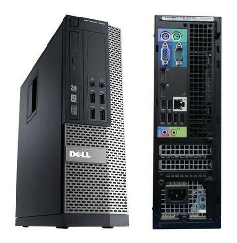 Imagem 1 de 6 de Cpu Dell Mini Core I3 3° 4gb Hd 500 + Monitor 15 Dell