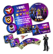 Comprar Kit Imprimible Free Fire Personalizado Cumpleaños Candybar
