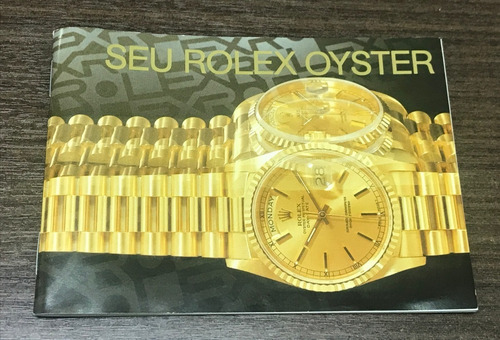 Manual Rolex Seu Rolex Oyster 1995 (Usado)