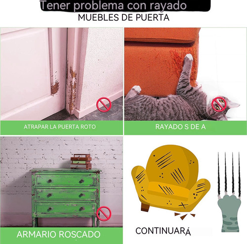 Protetor De Porta Contra Arranhões De Cães , 4 *100cm X 21cm