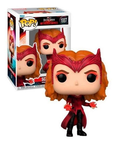 Imagen 3 de 4 de Figura De Accion Scarlet Witch 1007 En Doctor Strange Multiverse Of Madness Funko Pop