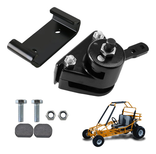 Go Kart Pinza De Freno Mecánica Y Soporte Con Pastillas Para