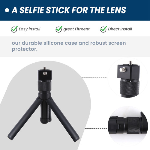 Funda Protectora De Lente Selfie Stick Para X3 Para Insta3-f