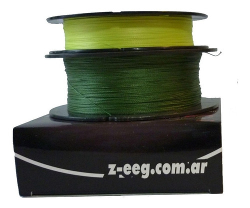 Multifilamento Z-eeg Amarillo 0,12mm 20 Lbs (9.1 Kg) 100 Mts