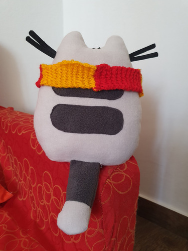 Pusheen The Cat Harry Potter Muñeco Peluche Artesanal