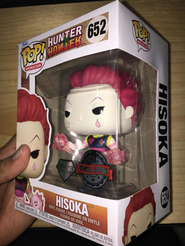 Funko Pop Animation Hunter X Hunter Hisoka Exclusivo Diamond