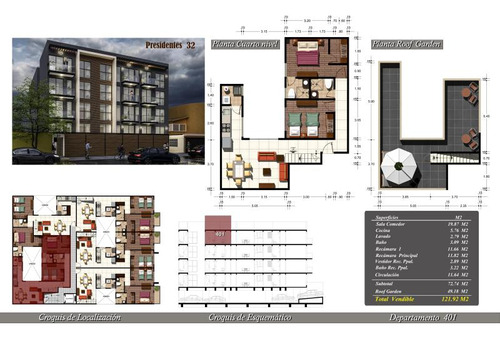 ¡departamento A Estrenar Con Roof Privado Y 2 Estacionamientos En Portales Oriente!