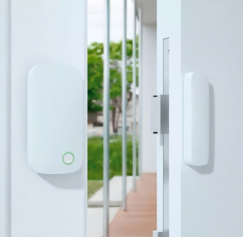 Kit Camara Seguridad Gynoid Hd Sensores Puerta Ventana Wifi