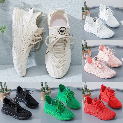 Zapatillas De Tenis Elásticas Antideslizantes Para Mujer