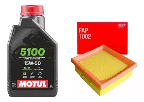 Kit Service Motomel Skua150 Nxr125 Bross Aceite Motul+filtro