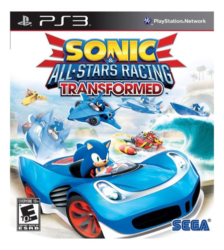 Sonic & All-stars Racing Transformed - Ps3 - Sniper