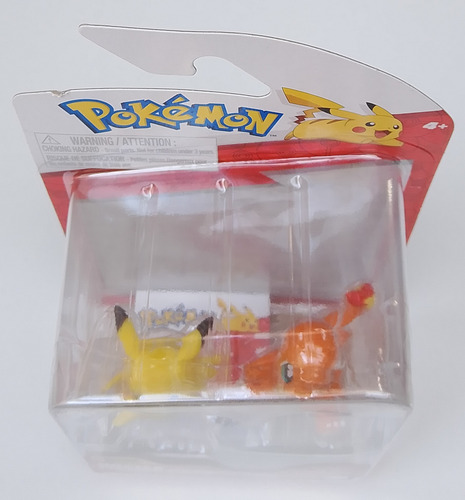 Jazwares Pokemon Battle Figure Pack - Pikachu & Charmander