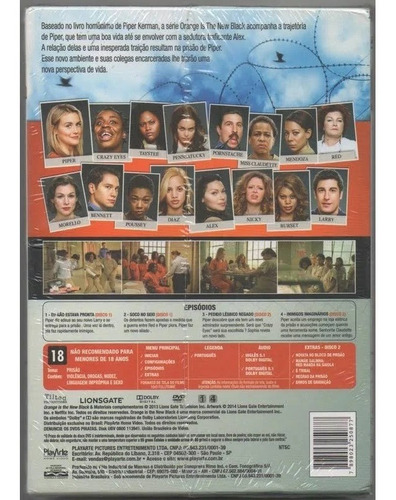 Imagem 3 de 3 de Dvd Box Orange Is The New Black 1ª Temporada Vol 1