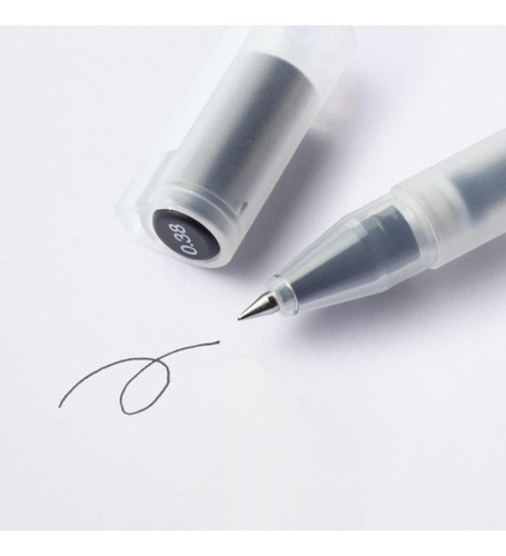 Caneta Muji Mista 0,38 Mm Cor Mista Traço Extra Fina 0.38 Mm - Unidade De 1 X Unidade