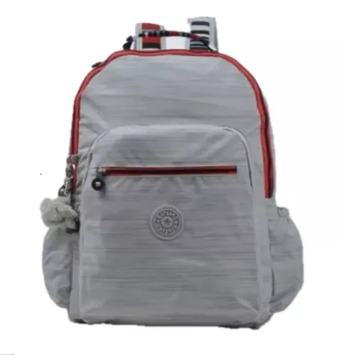Mochila kipling gris sales