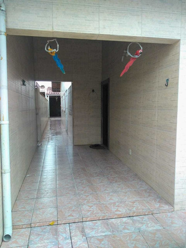 Casa Lado Praia 2 Dormitórios Com Churrasqueira Em Mongaguá