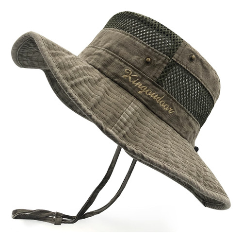 Sombrero De Pesca Con Protección Solar Boonie Para Hombre, T