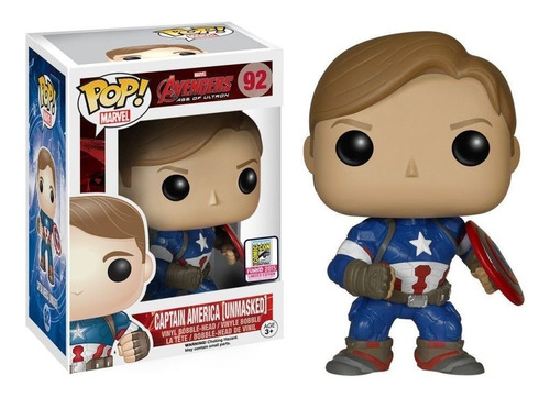 Funko Capitan América (unmasked) 92 San Diego Comic Con 2015