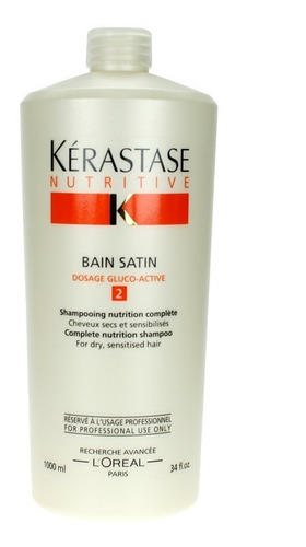 Shampoo Bain Satin 2 Nutritive X1000ml Kerastase