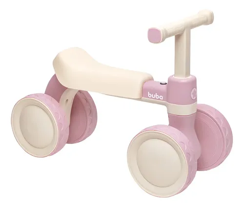 Bicicleta de Equilíbrio com Som Buba 4 Rodas